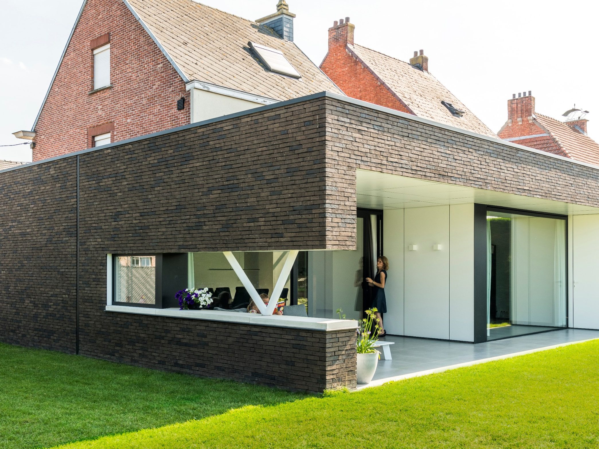 Reference photo extension single family in Berlare