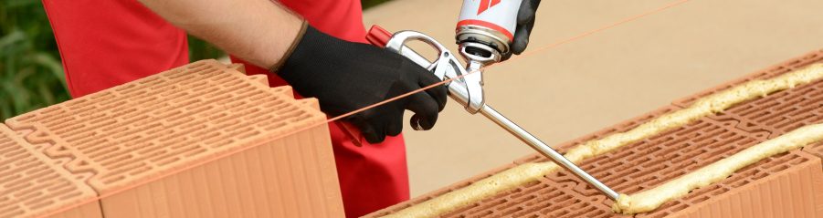 Punere in opera PorPunere in opera Porotherm Profi Spumaotherm Profi