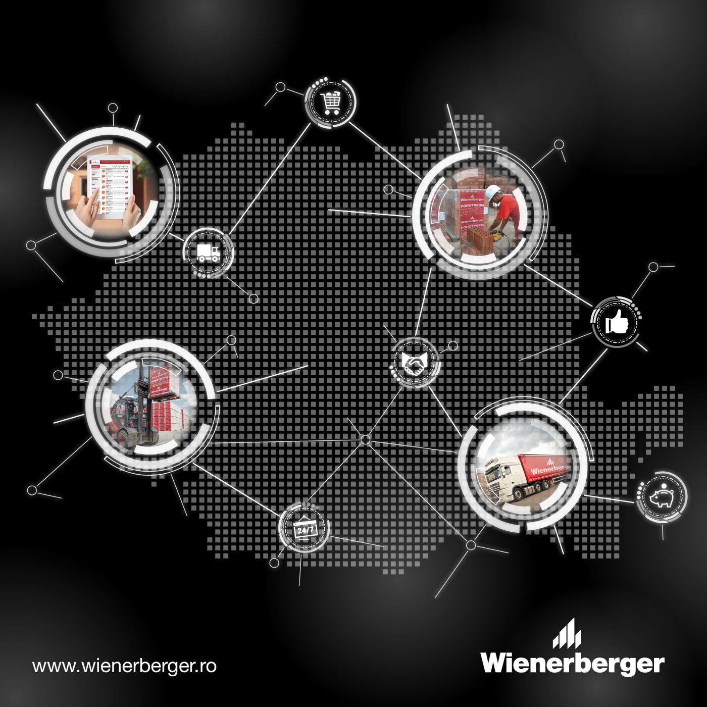 Poster for roadshow campaign / Poster caravana inovatiei