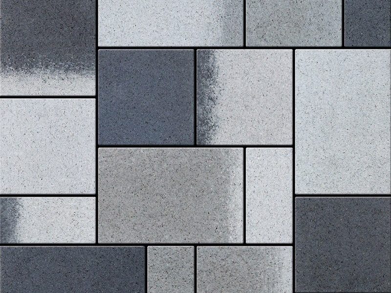 Semmelrock Pavaj Rettango alb polar