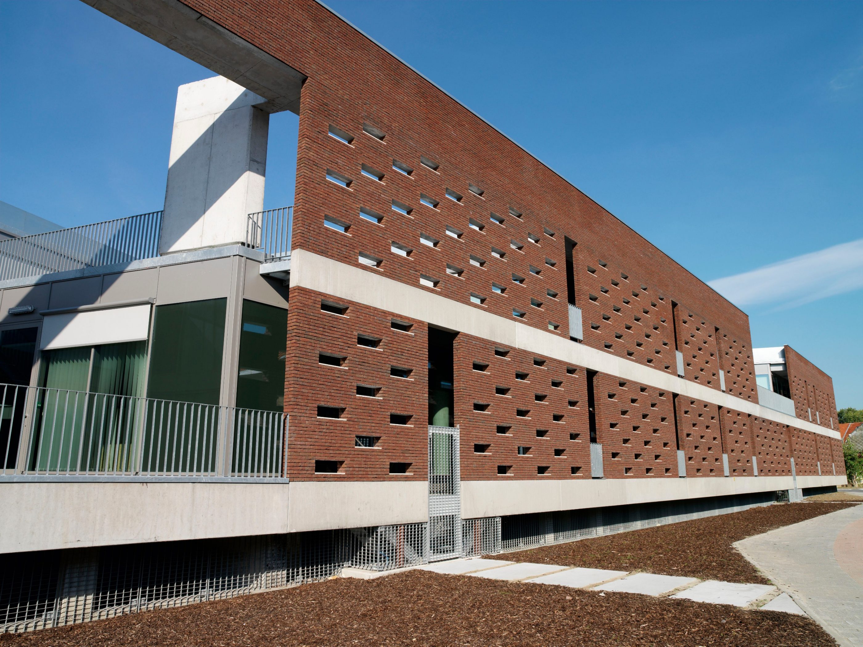 Reference photo new construction office in Mechelen