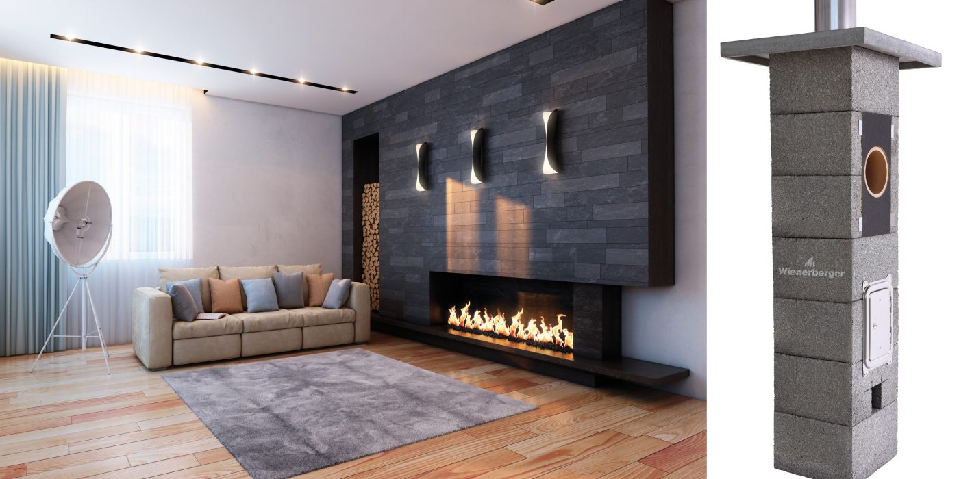 picture, collage, chimney 