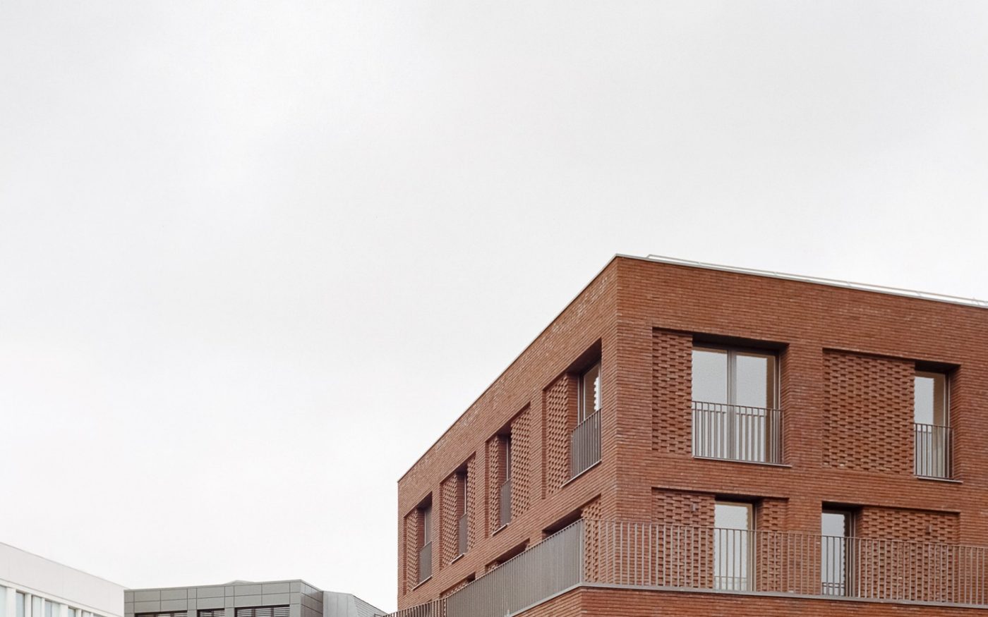88 housing units Pantin, Brick Award 22 Category "Living together", Architects: Avenier Cornejo Architects, view from outside