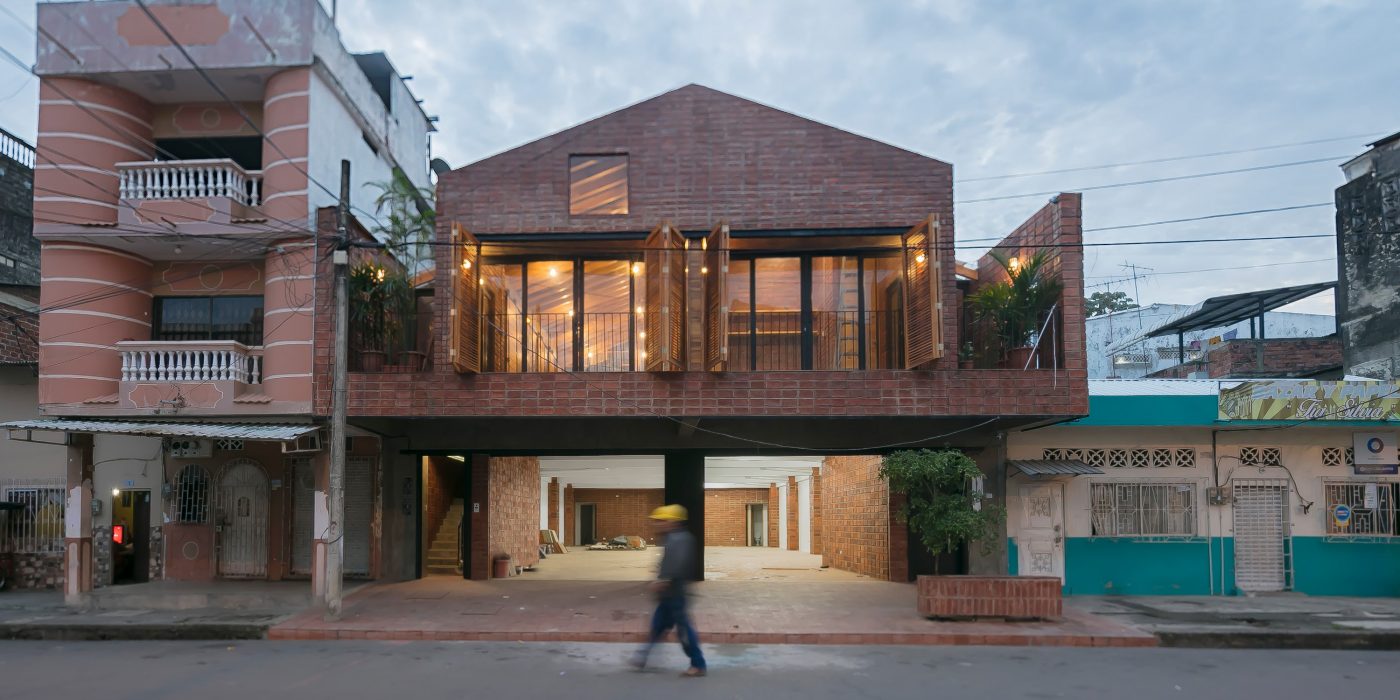 The House that Habitates. Brick Award 22 Category "Feeling at home". Natura Futura. Outside view