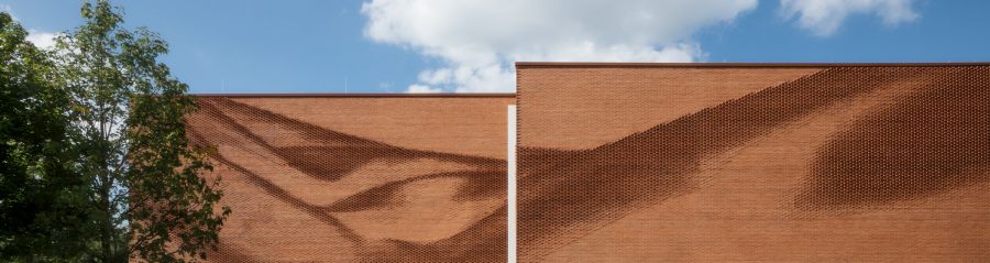 New Administration Building Textilverband Munster; Brick Award 2020 Category "Building Outside The Box"; Architects: behet bondzio lin architekten GbmH; Photo:  Thomas Wrede VG Bild-Kunst Bonn