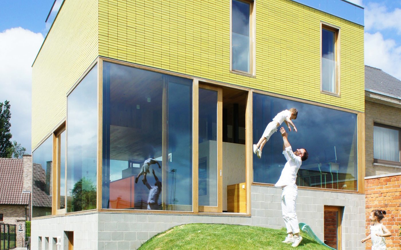 stephanie & kevin; Brick Award 2020 Category "Feeling at Home"; Architects: atelier vens vanbelle; Photo:  atelier vens vanbelle