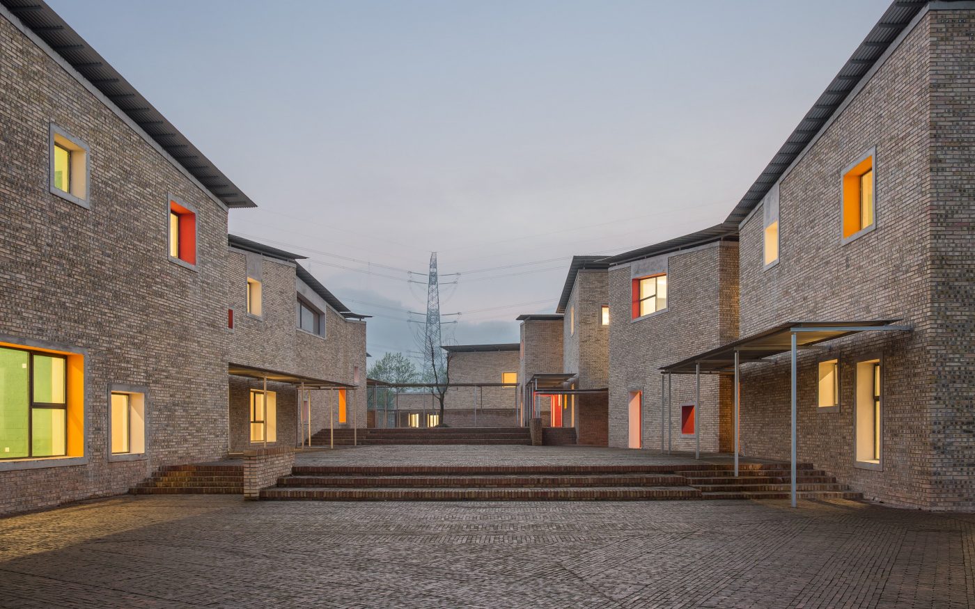 Kindergarten of Xinchang Village; Brick Award 2020 Category "Sharing Public Spaces"; Architects: Atelier Deshaus, Photo:  Su Shengliang