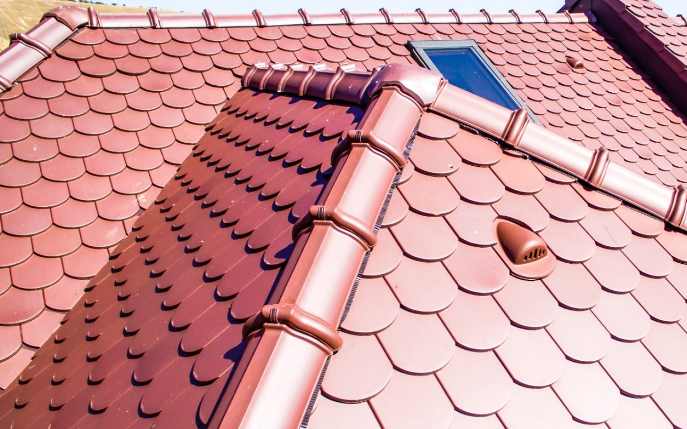 Brasov duplex aerial photo, tondach