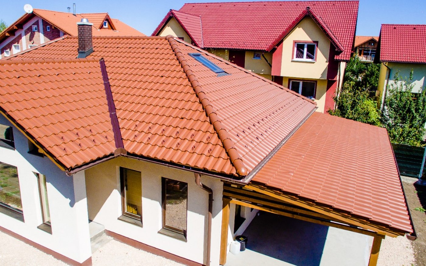 one level house, brasov, tondach, aerial photo, ceramic, tile,