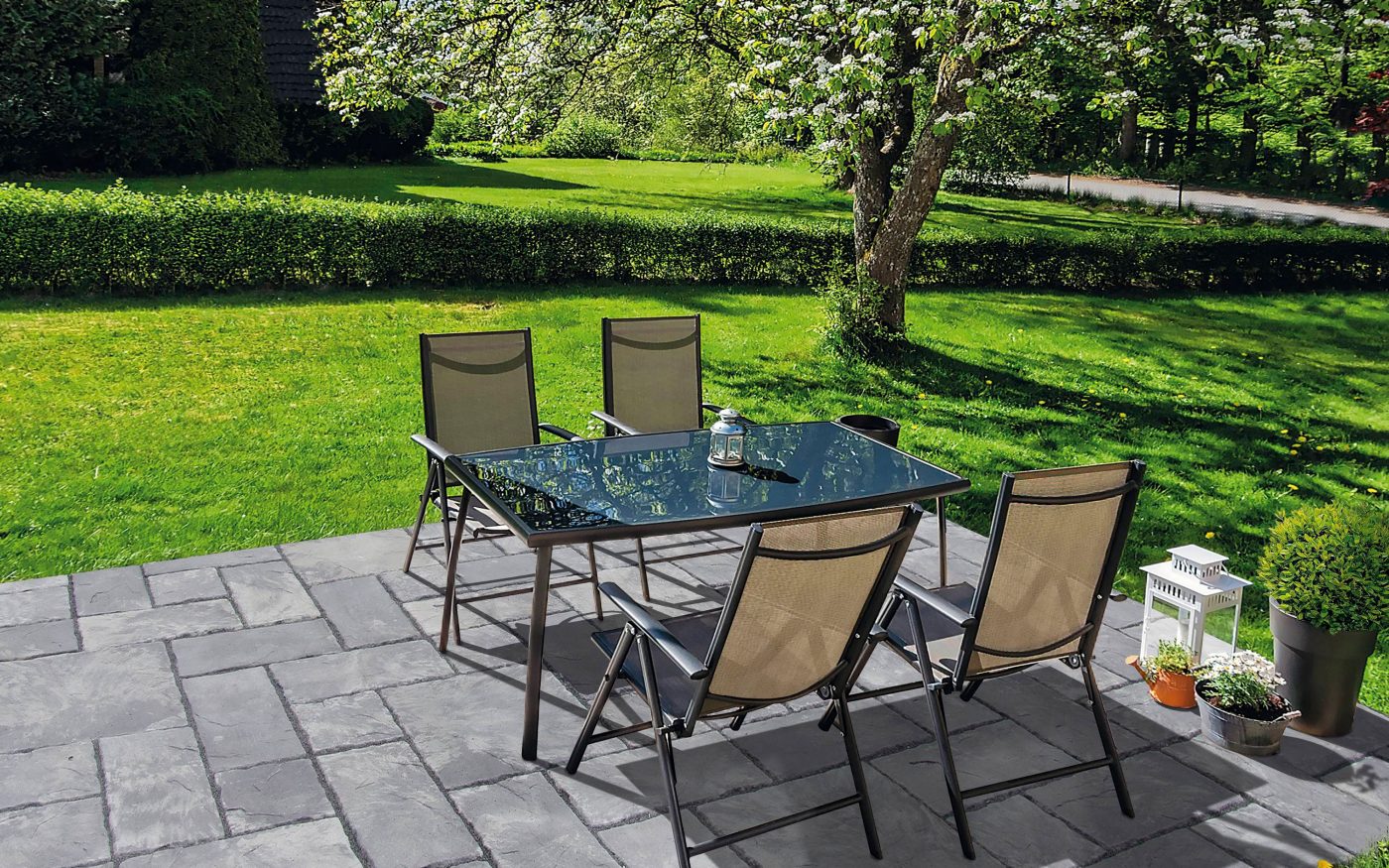 Semmelrock Bradstone Milldale gri nuantat