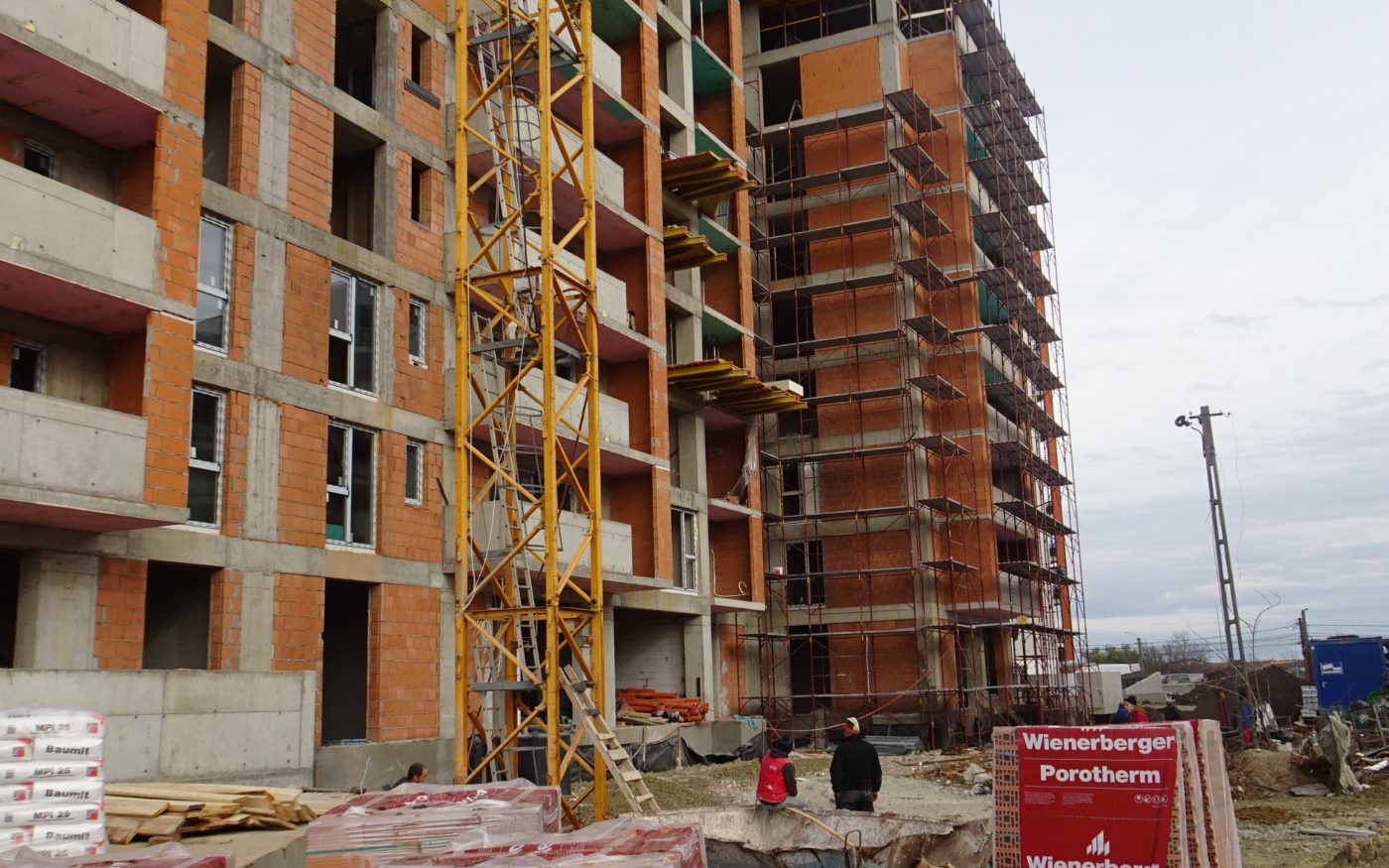 Locuinte multifamiliale realizate cu Porotherm Profi-Timisoara