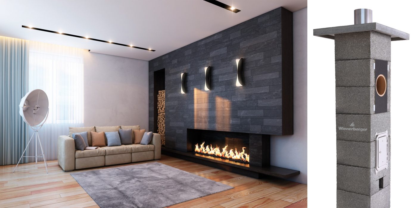 picture, collage, chimney 