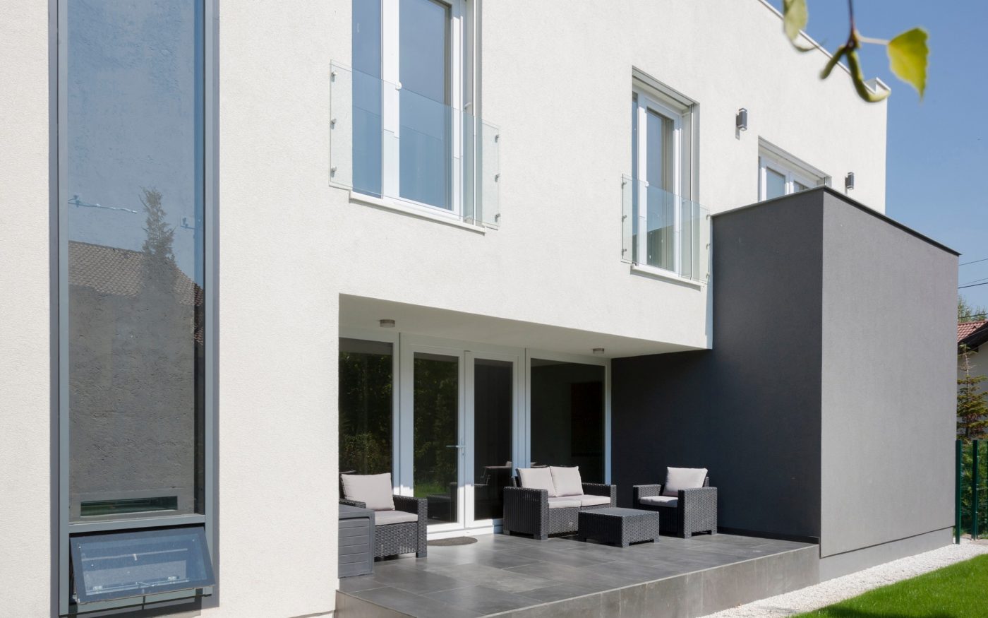 e4 brick House from Romania, outside image, completed house