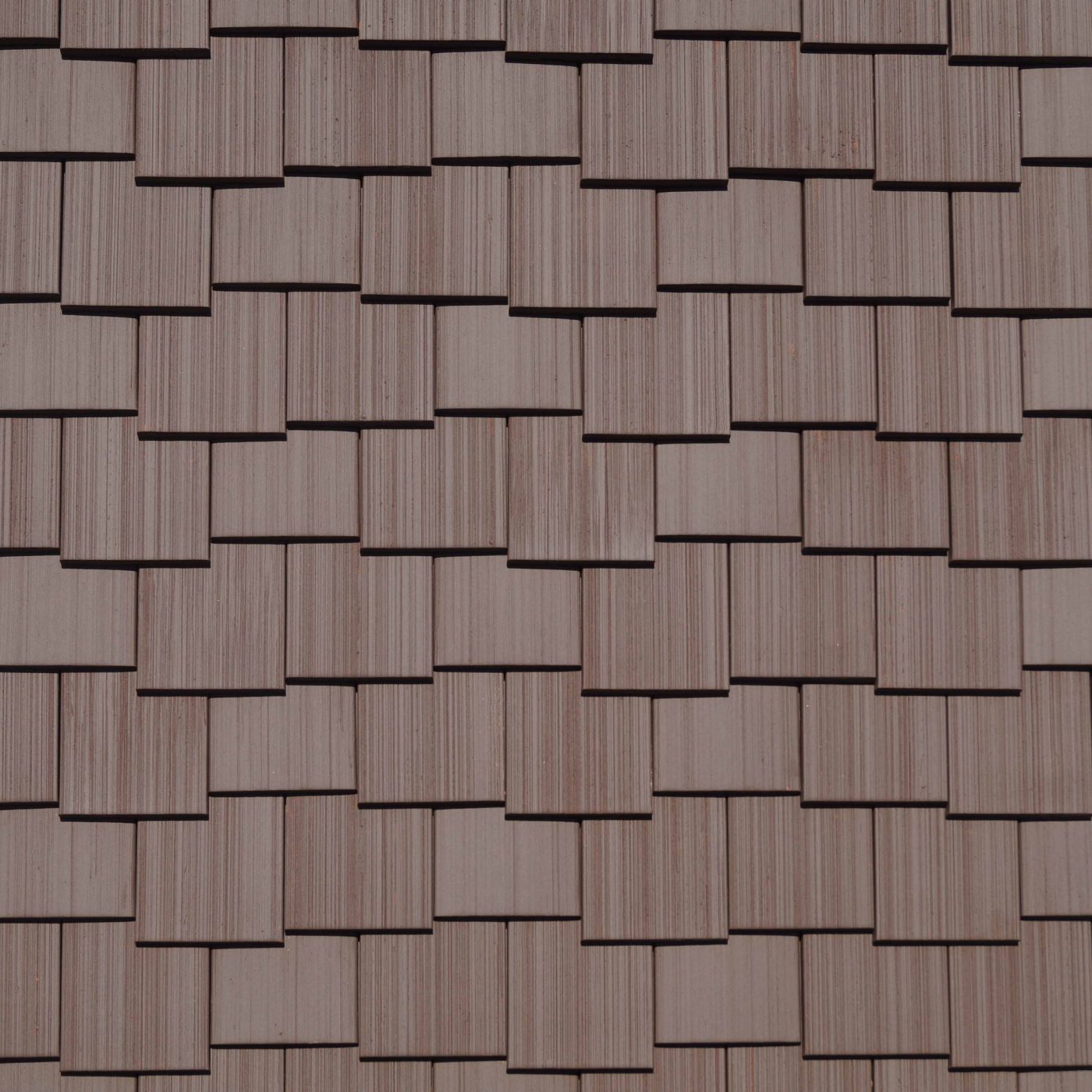 Surface image Tondach rooftile Vintage engobe dark brown dull, Flächenbild Tondach Vintage Engobe Dunkelbraun Matt