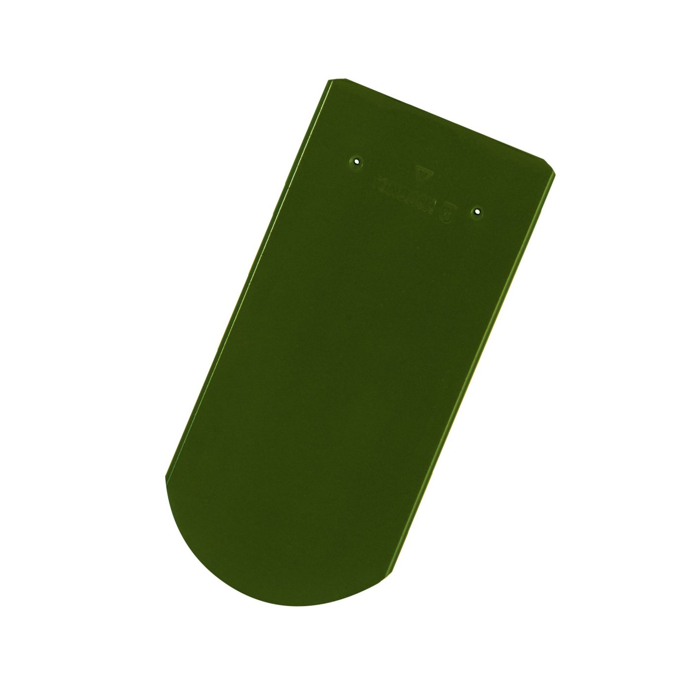 Tondach Solzi cu taietura semicirculara verde deschis lucios
